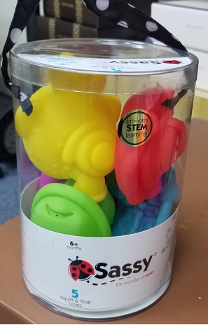 美國 SASSY bucket-o-boats 沐浴學習玩具