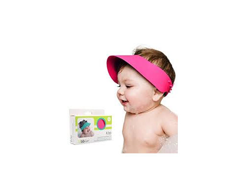 加拿大 BBLUV 矽膠幼兒浴帽 桃紅色