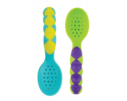 Sassy 幼兒學習匙2隻