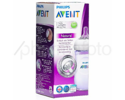 Philips Avent Natural PP 奶瓶 260毫升(9安士) 粉彩色