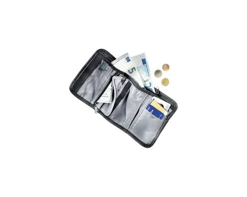 Deuter黑色旅遊錢包