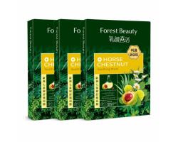 【6月團購優惠】ForestBeauty 氧顏森活｜歐洲七葉樹舒緩面膜3盒組（7組免運）