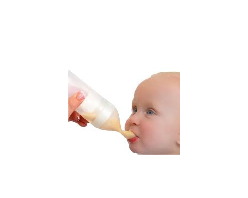 美國 Nuby 矽膠擠壓餵食器 90ml(顏色隨機)