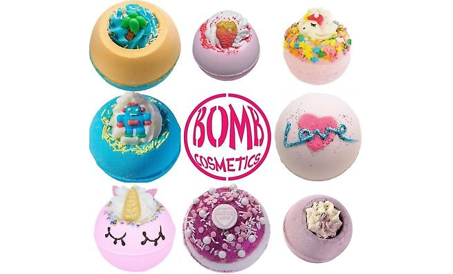 英國 BOMB COSMETICS 彩虹泡泡浴球160g